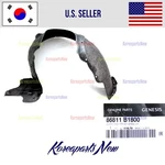 Front Fender Liner Left Driver 86811b1800 Genuine Genesis G80 Sport 2018-2020. Fixed Price $104.81.