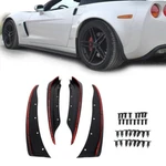 Splash Guards Mud Flaps For Chevrolet Corvette C6 2005-2013 Front &rear 19170234. Fixed Price $62.99.