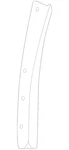 Gm Oem 16-19 Cts Fender Components-deflector 84118412. Fixed Price $191.44.