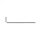 2239522000 Mud Flap Bracket Steel, 0.17 In. Thk For Freightliner. Fixed Price $193.28.