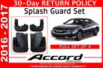 Genuine Oem Honda Accord 2dr Coupe Splash Guard Set (2016- 2017) 08p00-t3l-100a. Fixed Price $121.24.