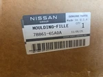 2022-2025 Infiniti Qx60 Lh Rear Wheel Molding 78861-6sa0a Texture Black Oem New. Fixed Price $100.00.