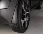 Genuine Hyundai 2017-2018 Santa Fe Sport Splash Guards, Rear 2wf46-ac550. Fixed Price $47.69.