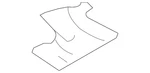 Genuine Volkswagen Under-body Shield Cover 1k0-825-271-a. Fixed Price $11.06.