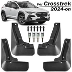 4pcs For Subaru Crosstrek 2024 2025 Mud Flaps Splash Guards Fender Front + Rear. Fixed Price $25.98.