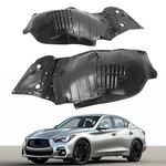 Pair Inner Fender Liners For 2014-2023 Infiniti Q50 Front Driver Passenger Side. Fixed Price $47.99.