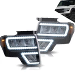Pair Vland Full Led Headlights For Ford F150 F-150 2009-2014 Xl Svt Stx Fx2 Fx4. Fixed Price $470.79.