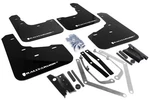 Rally Armor Mf29-ur-blk/wh Ur Mud Flaps Kit W/white For 13-19 Ford Fiesta St 1.6. Fixed Price $176.00.