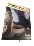 Weathertech No-drill Mud Flaps - 120099 Black 2018-2021 Jeep Wrangler Nib. Fixed Price $29.95.