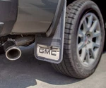 Pair Of Gmc Stainless Truck Logo Heavy Duty Mud Flap Splash Guards 12"x 23". Fixed Price $149.95.