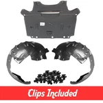 Fender Liner & Under Cover Set W/ Clips For 2009-2013 Audi A4 S4 Au1228121. Fixed Price $92.99.