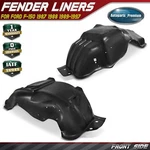 2pcs Front Hdpe Durable Inner Fender Liners For Ford F-150 F-250 F-350 1987-1997. Fixed Price $175.39.