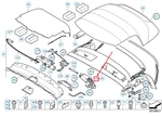 New Bmw Z4 E85 Left Top Lock 54347043873 Genuine. Fixed Price $180.36.