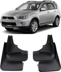 Genuine Full Set Splash Guards Mud Flaps For 2010-2012 Mitsubishi Outlander. Fixed Price $29.99.