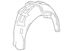 Genuine Honda Splash Shield 74590-t2a-a02. Fixed Price $222.53.