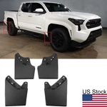 4pcs Splash Guards Mud Flaps Fender For Toyota Tacoma W/o Wheel Flare 2024 2025. Fixed Price $45.99.