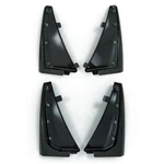 C8 Corvette Enhanced Front & Rear Extended Splash Rock Guards Carbon Flash. Fixed Price $599.99.