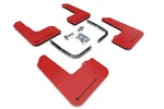 Rally Armor Ur Red Mud Flaps W/ Black Logo For 2019-2022 Hyundai Veloster N. Fixed Price $176.00.