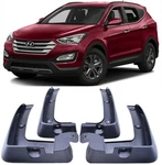 Genuine Front & Rear Splash Guards Mud Flaps For 2013-2018 Hyundai Santa Fe Ix45. Fixed Price $37.99.
