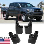 4pcs Front Rear Splash Guards Mud Flaps For 05-15 Toyota Tacoma W/fender Flares. Fixed Price $61.99.