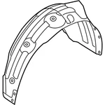 2019-2021 Hyundai Tucson Guard Assembly-rear Wheel Oem New 86822d3500. Fixed Price $428.90.