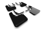 Rally Armor Mf103-ur-blk-gry Black Mud Flap/grey Logo. Fixed Price $233.00.