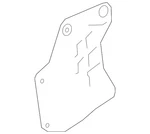 Genuine Nissan Mud Guard 64838-5aa0b. Fixed Price $120.58.
