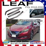 For Nissan Leaf 2018-2022 In-channel Vent Window Visors Rain Sun Guard Deflector. Fixed Price $48.99.
