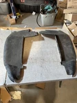 1970 Ford Mustang Mach 1 Boss Rt And Lf Front Fender Splash Shield D9zb-16b568-a. Fixed Price $150.00.