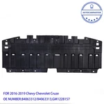 Engine Cover Splash Shield Front For 2016-2019 Chevy Chevrolet Cruze 84063312. Fixed Price $36.09.