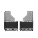 Putco 78425 Brushed Solid Stainless Steel Mud Skins Rear Flaps (pair) New. Fixed Price $415.99.