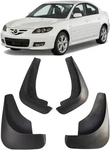 Genuine Set Splash Guards Mud Flaps For 2004-2009 Mazda 3 S Gt Sp23 Mazdaspeed. Fixed Price $19.88.