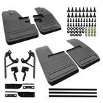Fits 2021-2022 Ford Bronco 4pcs Mud Flaps Accessories 2/4 Door Black. Fixed Price $28.38.