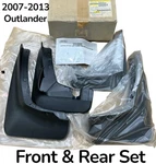 Genuine Mitsubishi Mz380525ex Front Rear Mudguard Set 2007-2013 Outlander Nos. Fixed Price $79.99.