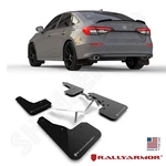Rally Armor Black Mud Flaps W/ Grey Logo For 2022-2026 Honda Civic Except Type R. Fixed Price $156.75.