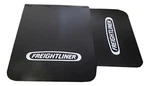 Freightliner Oem Semi-truck 30" X 24" Black Poly Mud Flaps W/logo - 1-pair New. Fixed Price $101.95.