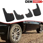 For 19-24 Dodge Ram 1500 Mud Flaps Wheel Splash Guard With Fender Flare Black Pp. Fixed Price $36.50.