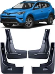 Genuine Front & Rear Molded Splash Guards Mud Flaps For 2016-2018 Toyota Rav4. Fixed Price $45.59.