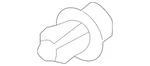 Genuine Mazda Mud Shield Kd53-51-pw1a. Fixed Price $11.42.
