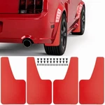 Red Carbon Mud Flap Splash Guard Set Of 4 For Chevy Equinox Impala Cruze Aveo. Fixed Price $26.99.