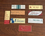 1960 S El Camino Foreign Car Club Emblems Plates Time Trials Atascadero Speedway. Fixed Price $88.00.