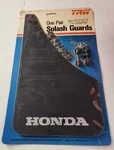 Trw Service Line Custom "honda" 7-1/4" X 12-5/8" Splash Guards - Mud Flap 1 Pr.. Fixed Price $40.00.