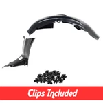 Front Driver Side Fender Liner Sections Set W/ Clips For 2005-2010 Jetta Sedan. Fixed Price $44.99.