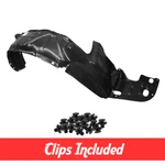 Front Passenger Side Fender Liner W/ Clips For 1998-2002 Honda Accord Ho1249106. Fixed Price $26.27.