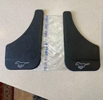 Nos Oem 1996-2014 Ford Mustang Pony Mud Flaps Splash Guards Front Or Rear 302. Fixed Price $99.99.