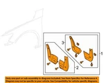 Honda Genuine Parts 08p00-tva-100 Splash Guard Set, 1 Pack. Fixed Price $86.47.
