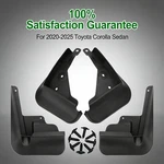 Front Rear Mud Flaps Fender Splash Guard For 2020 2021-2025 Toyota Corolla Sedan. Fixed Price $26.08.