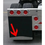 24" Trux Accessories Bottom Mud Flap Weights Angled Chrome- Set Of 2. Fixed Price $99.99.