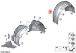 Genuine Bmw M2 G87 Cs Coupe Wheel Arch Cover Rear Left 51718082079. Fixed Price $133.59.