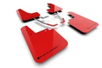Rally Armor Mf116-ur-rd-blk Red Mud Flap/black Logo. Fixed Price $223.00.